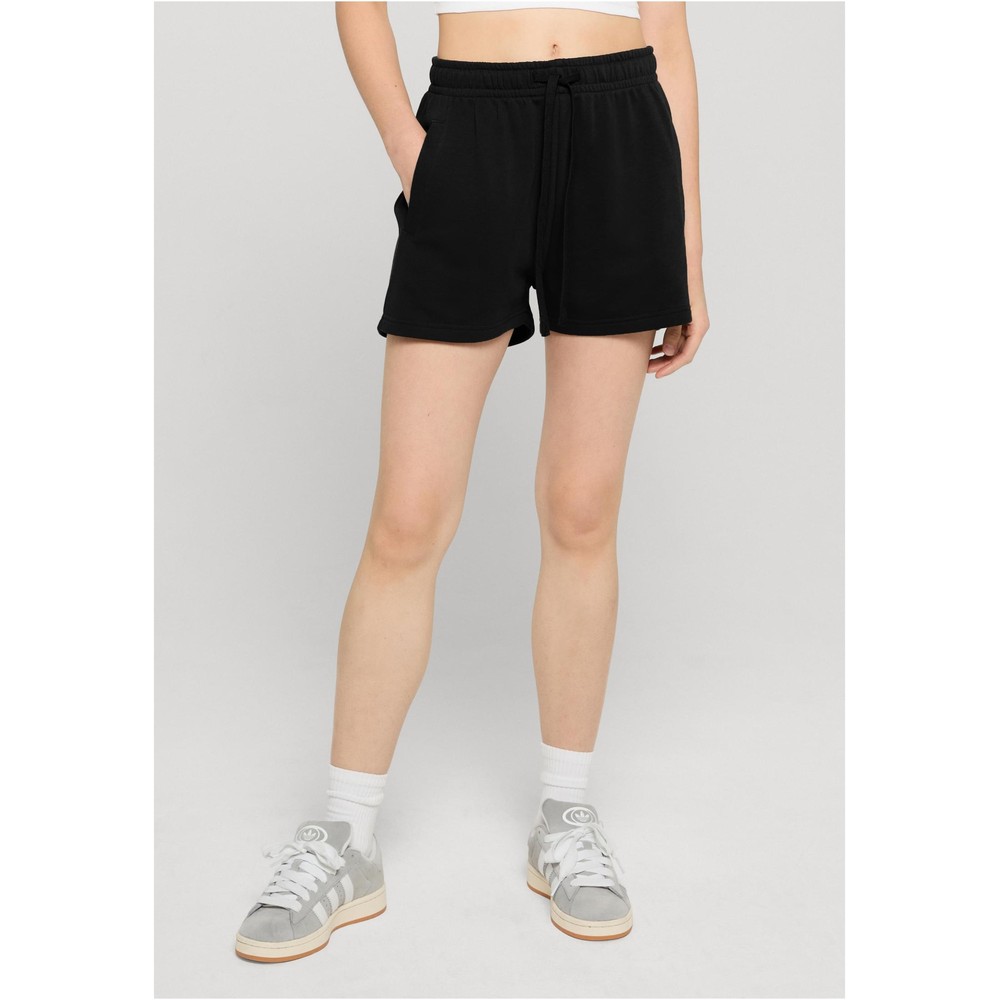 Urban Classics - Light Terry Pantalon court - Noir